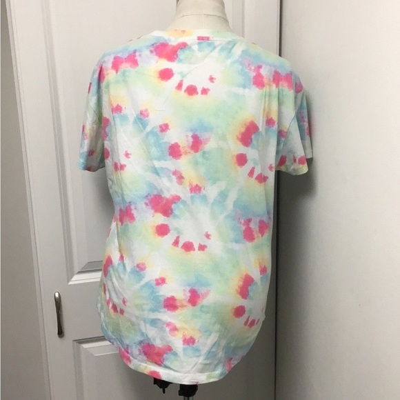 Rae Dunn Women’s Short Sleeve Crewneck “LOVE.” Tee Shirt, Tie Dye, size XL - Picture 11 of 12